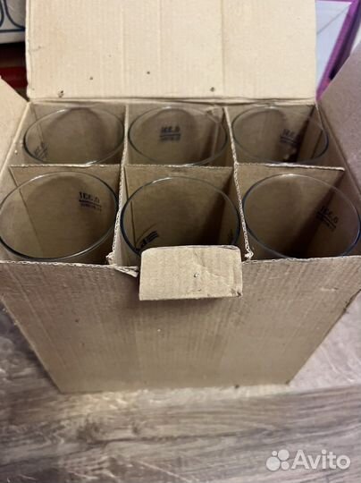 Бокалы Балтика 7 новые 6 шт