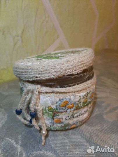 Декоративная баночка