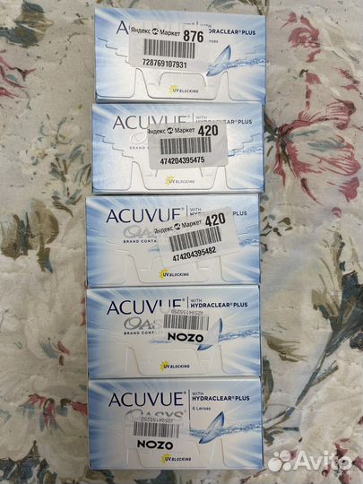 Контактные линзы acuvue Oasys -2,25