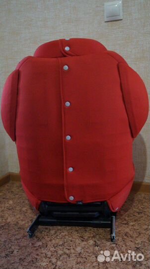 Автокресло cybex juno 2-fix red