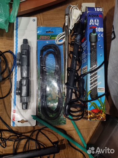 Аквариумная утварь, сачки, фильтры, расходники