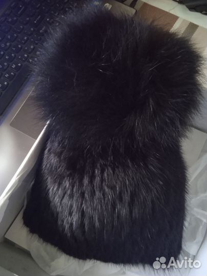 Шапка норковая женская