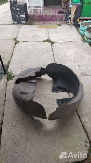 Задние подкрылки на Фольксваген пассат б6
