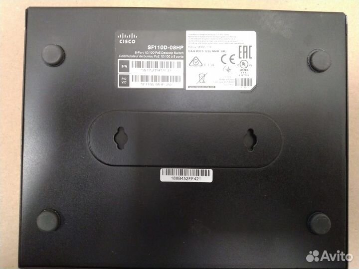 Коммутатор Cisco SF110D-08HP