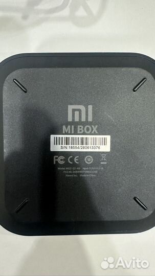 Tv приставка Mi box s