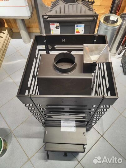 Печь для бани с закрытой каменкой