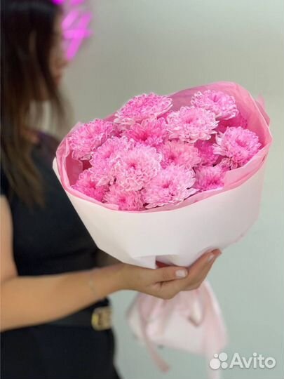 Хризантема кустовая цветы с доставкой Flowers 124