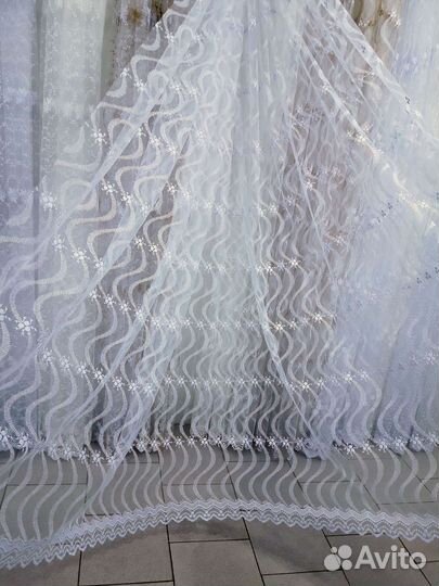 Тюль готовый