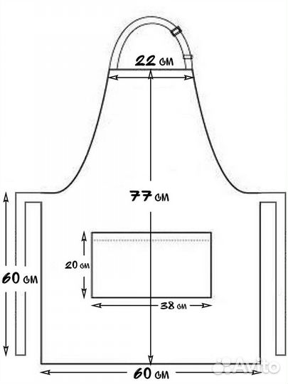 Пошив Фартуков оптом от производителя, в наличии