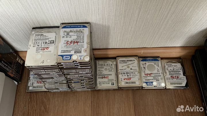 Жесткие дики 2.5 на 250gb 320gb 500gb 640gb 750gb