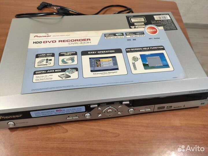 DVD рекордер Pioneer DVR-433H