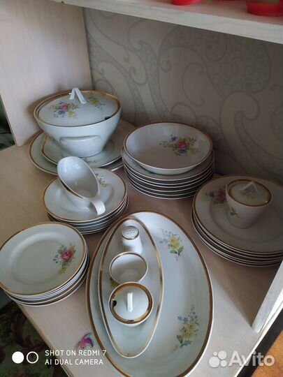 Обеденный сервиз Дулево