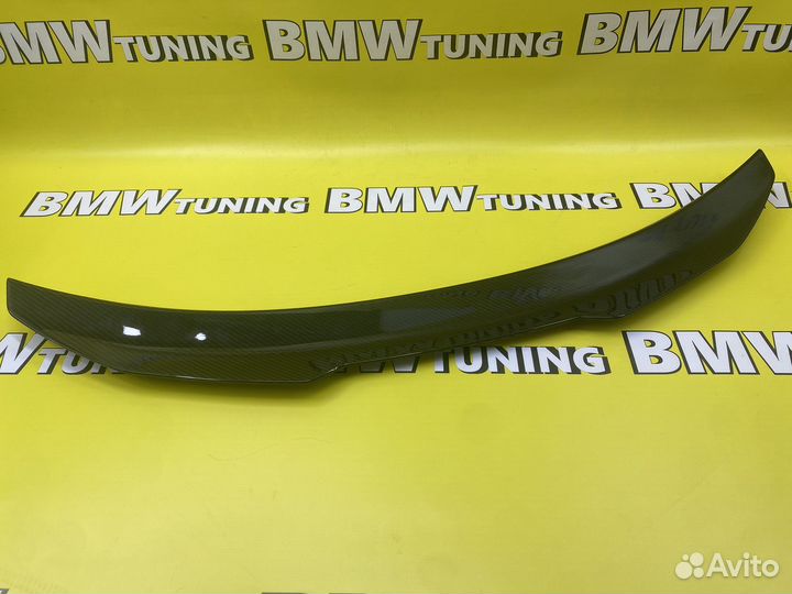 Спойлер на багажник BMW G20, PSM, сухой карбон