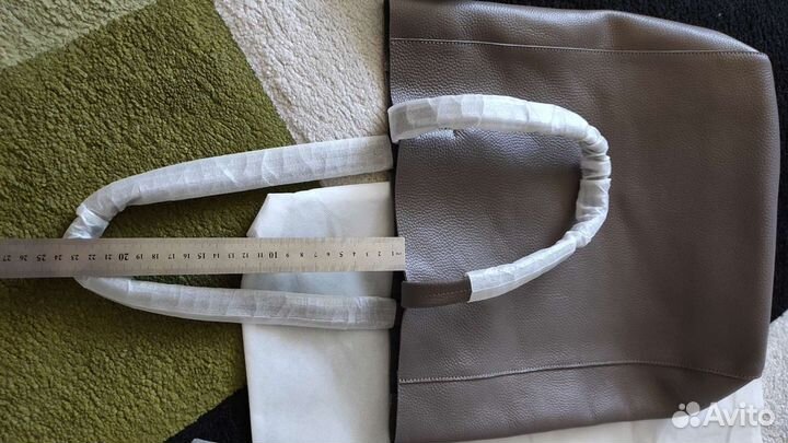 Сумка тоут натуральная кожа. Новая
