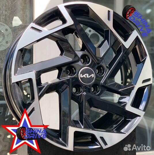 Диски Kia RS R19 5x114,3 Black Groove Gloss