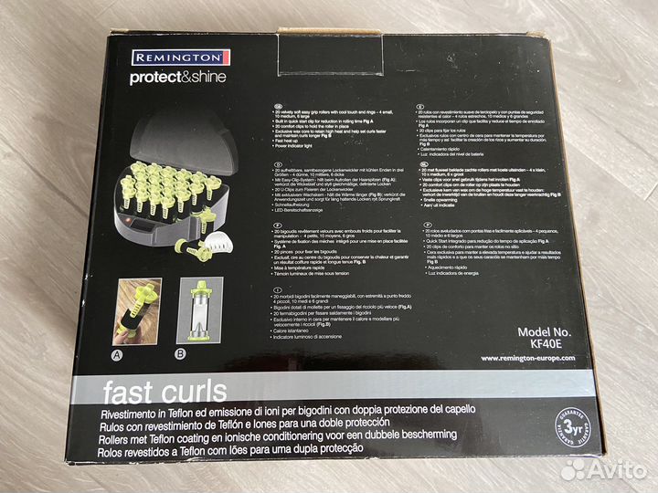 Термобигуди Remington KF40E