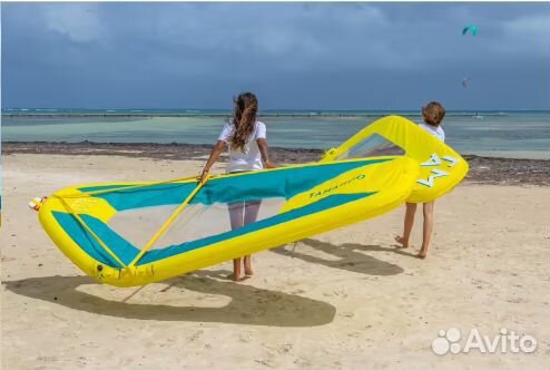 Парус надувной для виндсерфинга, сапа, sup, лодки