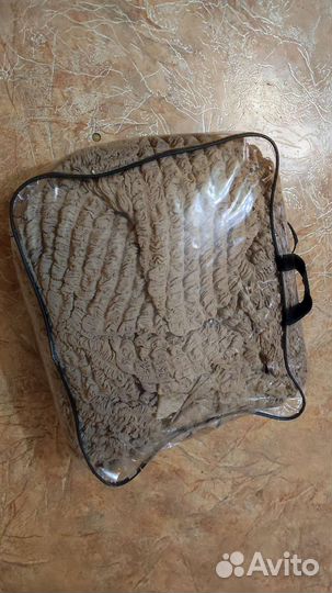 Покрывало на резинке на у гловой диван