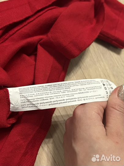 Платье трикотажное новое stradivarius