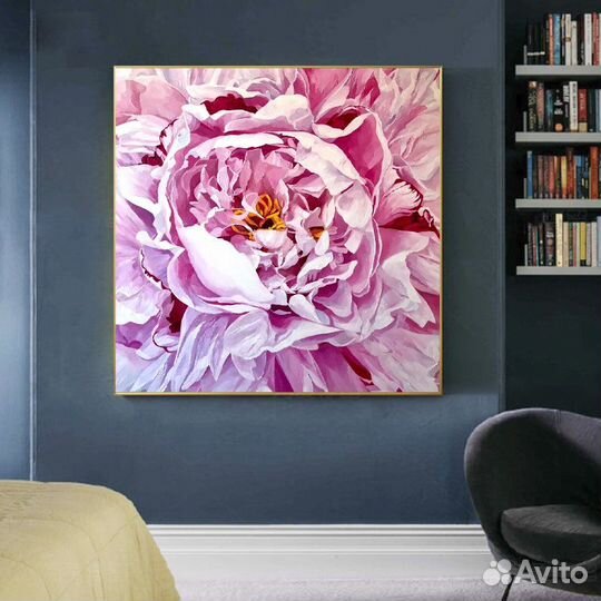 Картина маслом Философия танцующих цветов