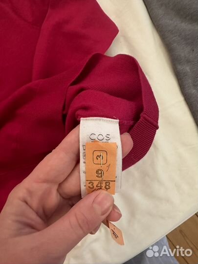 Свитер водолазка шерсть cos