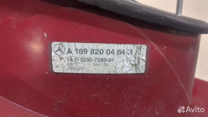 Фонарь (задний) Mercedes A W169, 2006