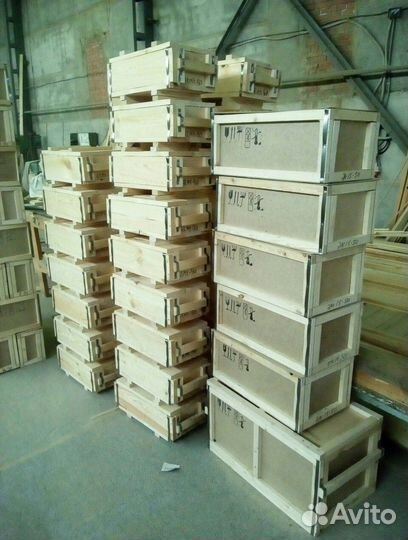 Ящики деревянные для транспортировки грузов