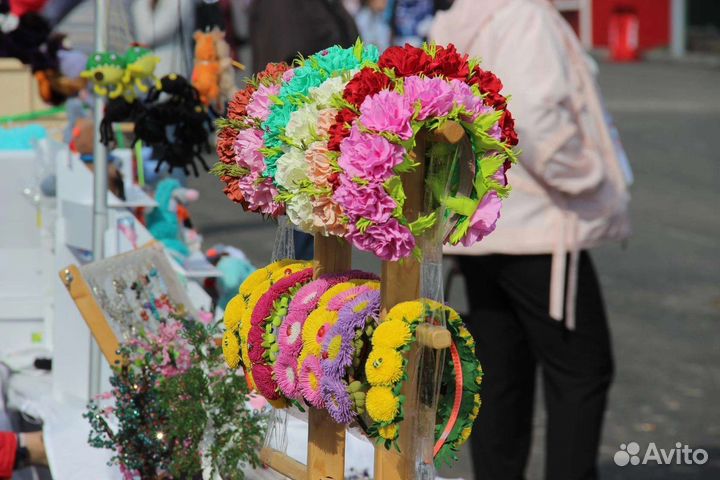 Ободки, заколки, резинки ручной работы из фома