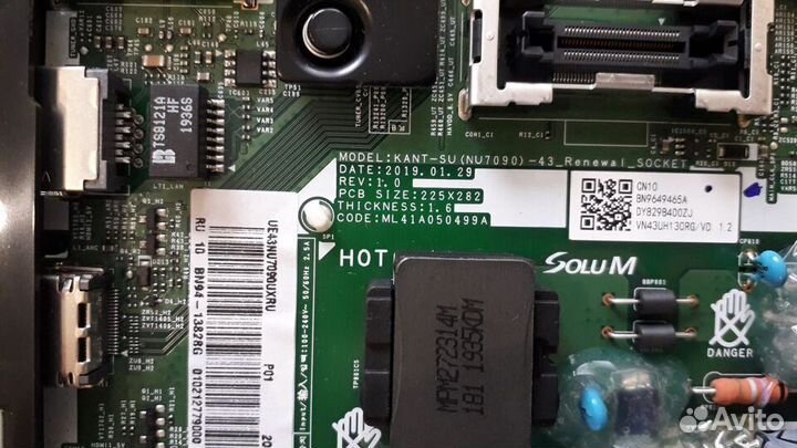 Разбор Samsung UE43NU7090U