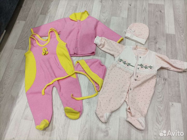 Вещи для девочки с рождения