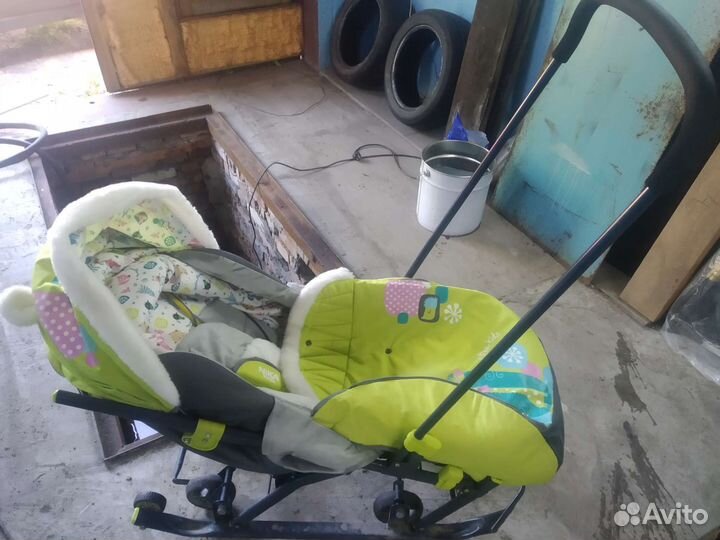 Детские зимние санки