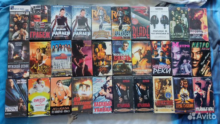 Видеокассеты Ван Дамм Лундгрен Хоган Чан Сигал