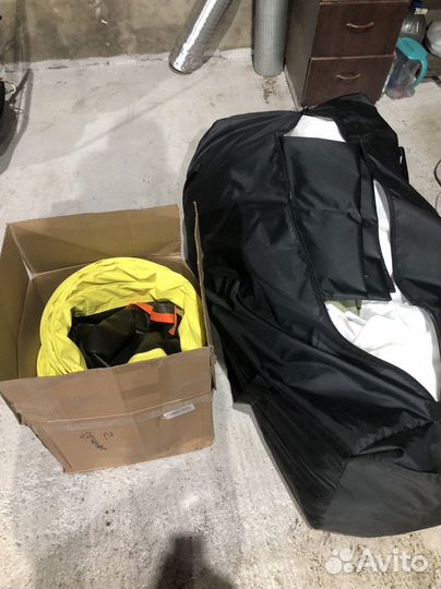 Быстровозводимый ангар. Пневмокаркасная палатка