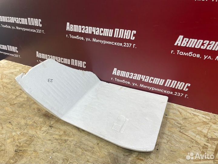 Шумоизоляция пола передняя правая Renault Logan