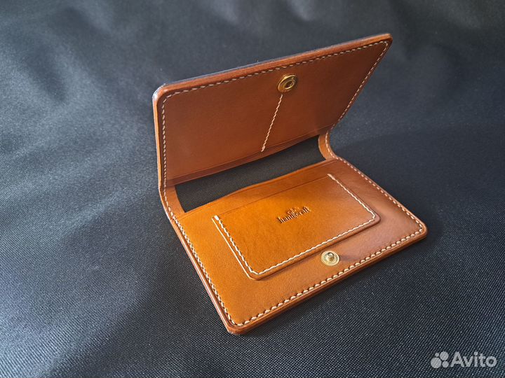 Обложка для документов натуральная кожа