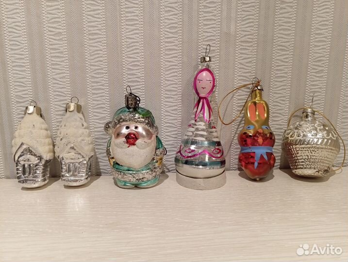 Игрушки СССР на ёлку