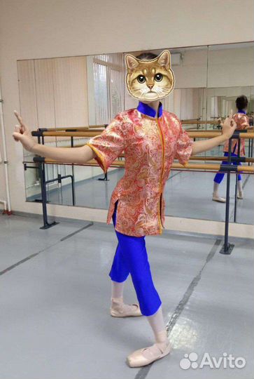 Костюм китайской куклы (для выступления) балет