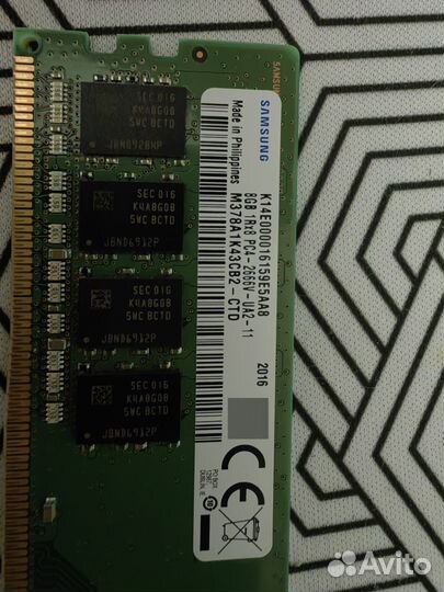 Оперативная память ddr4 16gb 3200 samsung