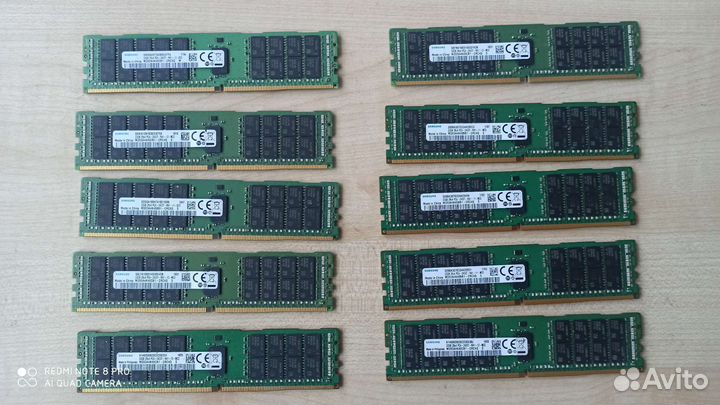 Серверная память ddr4 Самсунг 32Gb 2400Mhz
