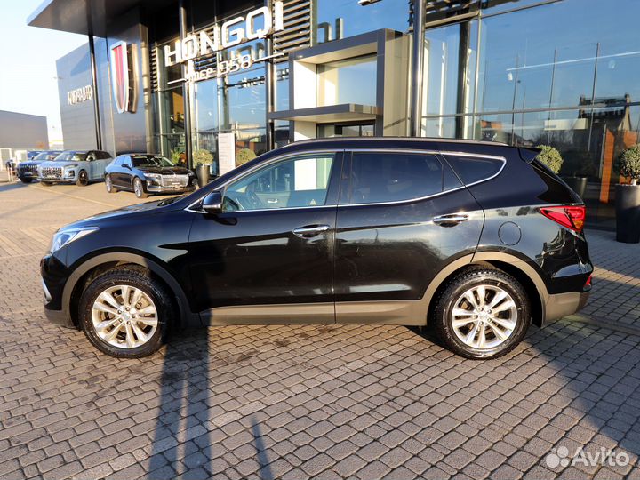 Hyundai Santa Fe 2.2 AT, 2017, 87 000 км