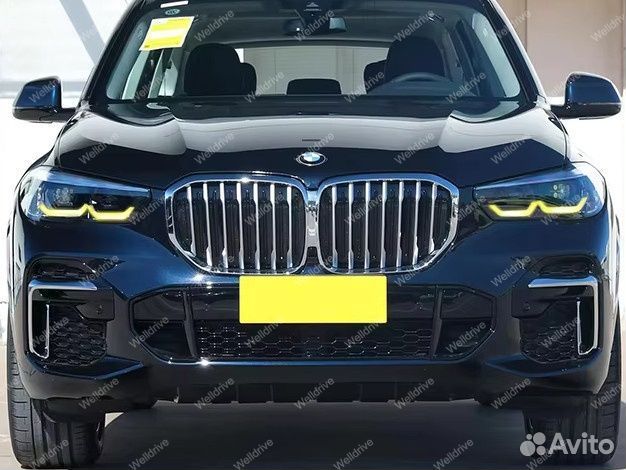 Ангельские глазки BMW X5 G05 X6 G06 дорест желтые