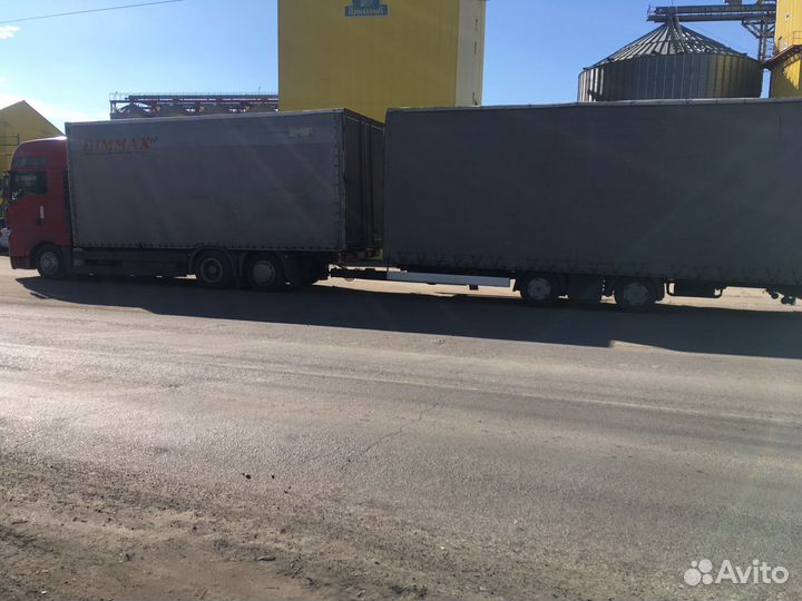 MAN TGA 26.390 с прицепом, 2007