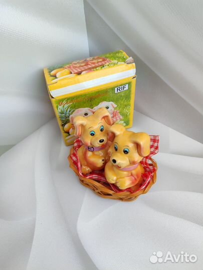 Солонка и перечница керамика