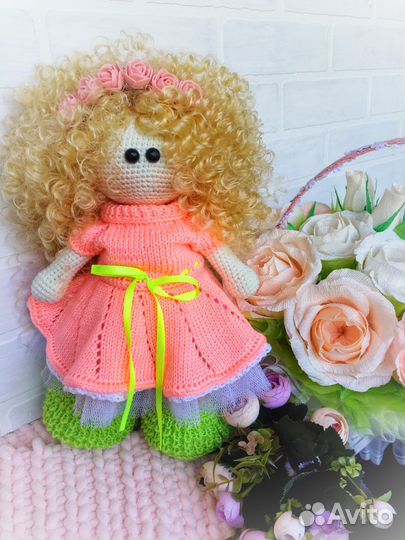 Интерьерная кукла ручной работы