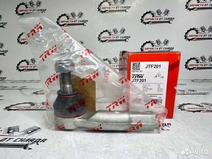 Наконечник рулевой тяги правый TRW JTF201 (6R04238