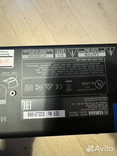 Микшерный пульт yamaha mg10xuf