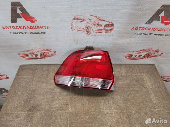 Фонарь левый Volkswagen Polo 2010-2015 дорестайл