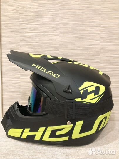 Кроссовый шлем