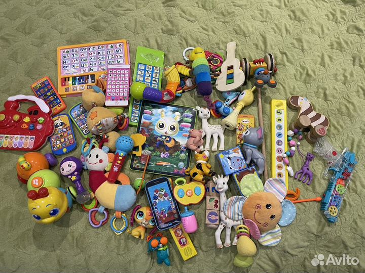 Пакет с детскими игрушками