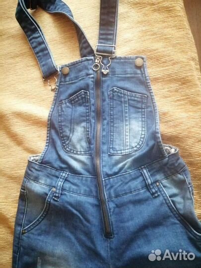 Комбинезон джинсовый Кира Пластинина